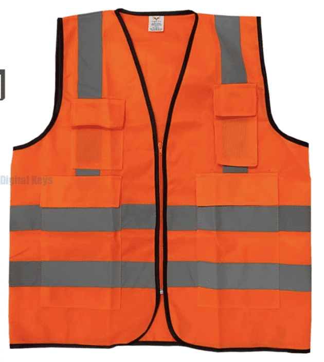 High Visibility Safety Vest With Pocket