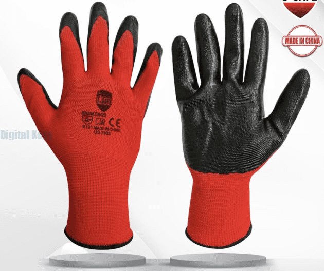 Nitrile Foam Coated Gloves