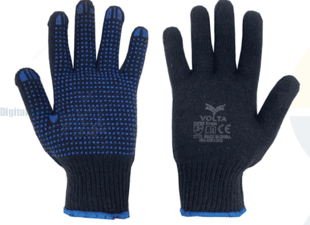 Single Side PVC Dotted Gloves