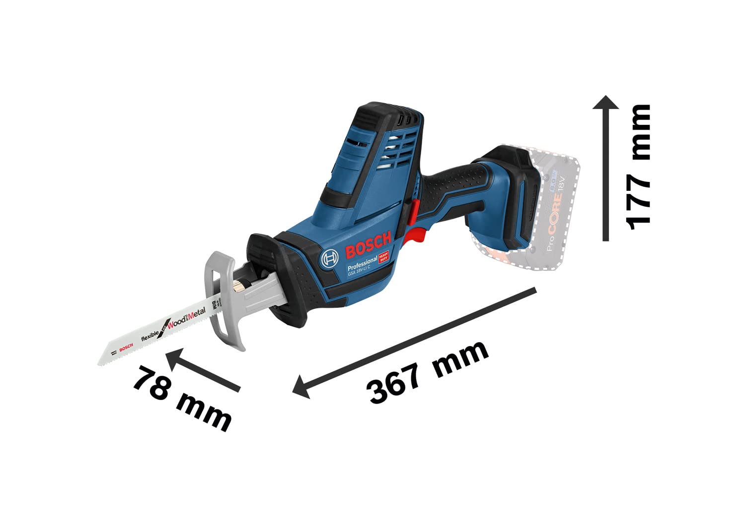 GSA 18 V-LI Bosch