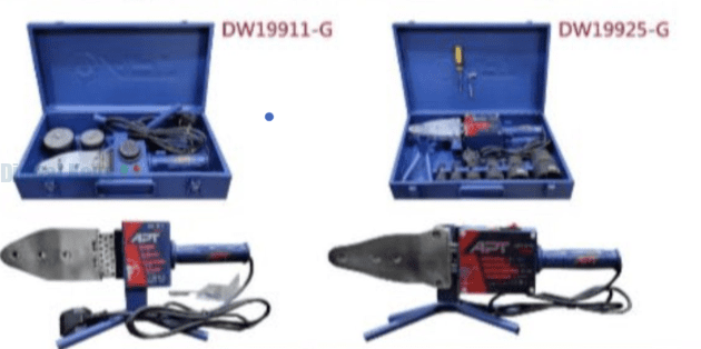 Welding Socket Set For PVC Pipes